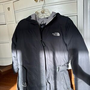 The North Face Gray and Black Jacket